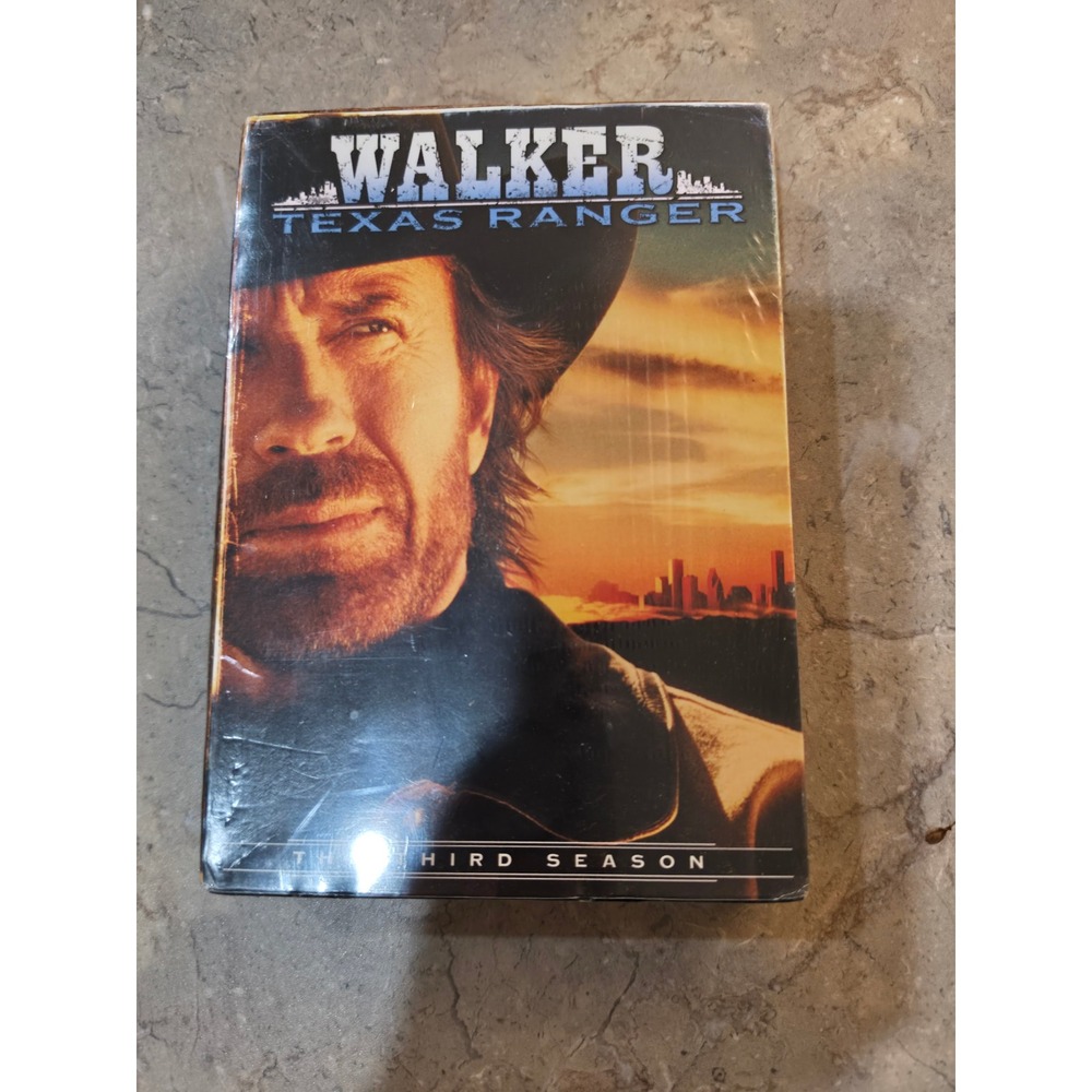 Walker Texas Ranger The Third Season DVD Box Set Chuck Norris 26 Episodes New